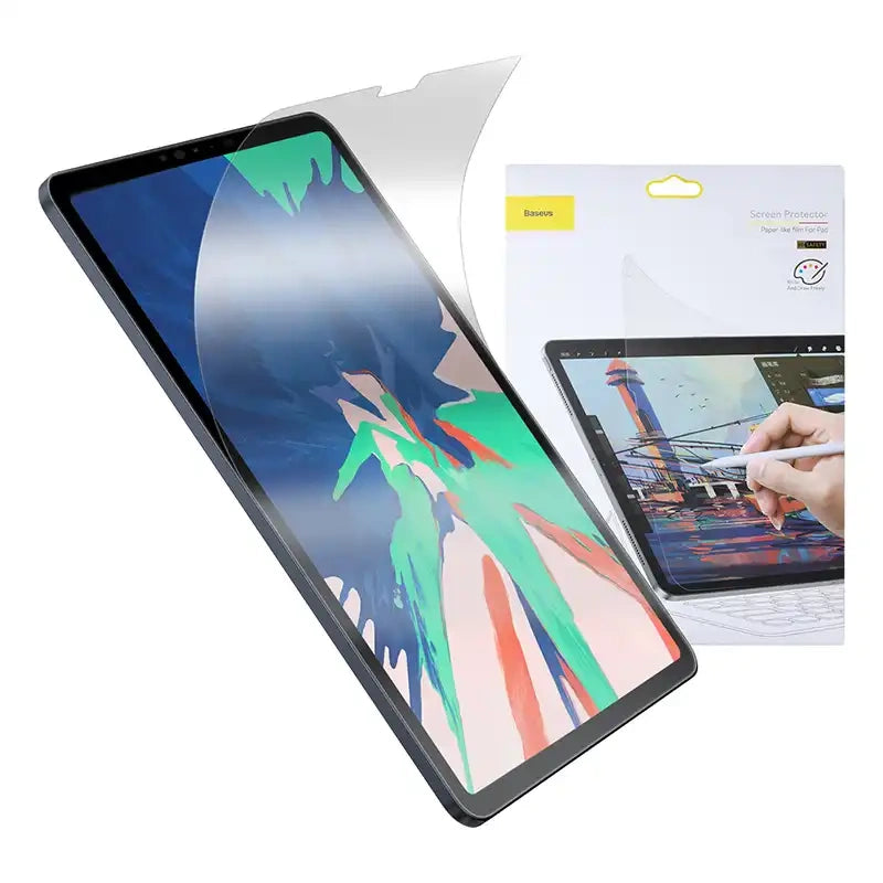 Baseus 0.15mm Paper-like film For 2018 iPad Pro 11 inch Transparent, Matowa folia na ekran Baseus Paper-like do iPad Pro 11&