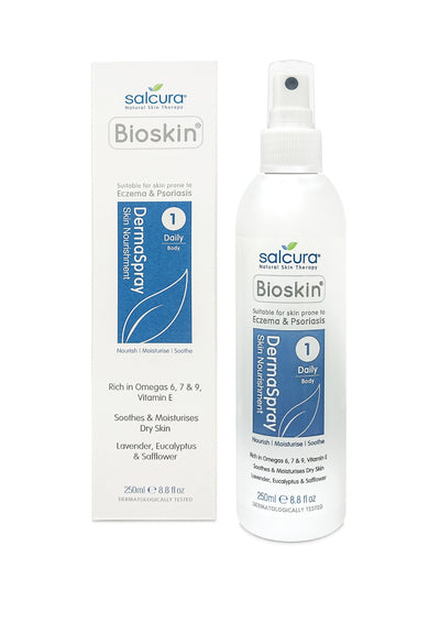 Salcura Bioskin DermaSpray spray for irritated body skin