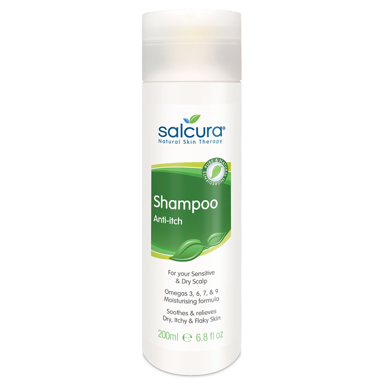 Шампунь для волос Salcura Omega Rich Shampoo для раздраженной кожи головы, 200мл