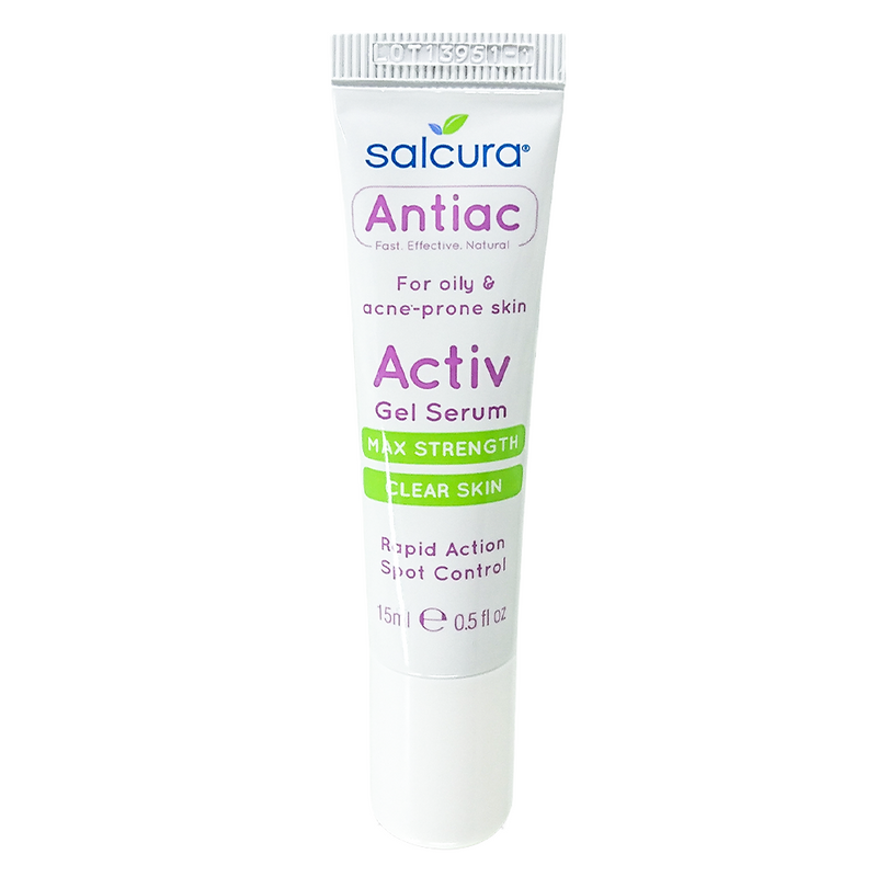 Salcura Antiac Activ Gel Serum spot remedy for acne, 15ml
