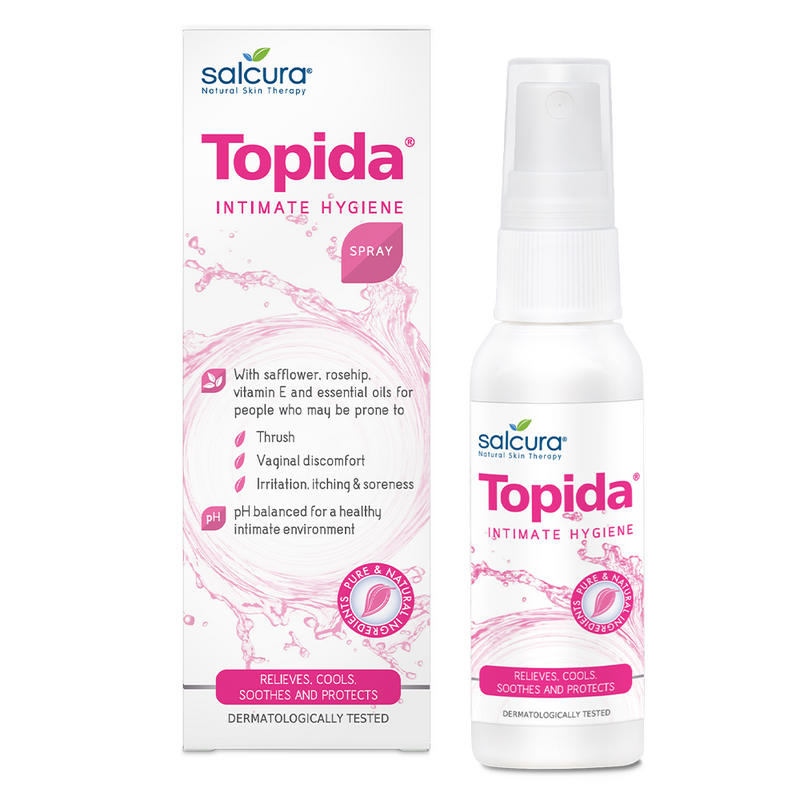 Salcura Topida Intimate Hygiene Spray intymios higienos purškiama priemonė, 50ml
