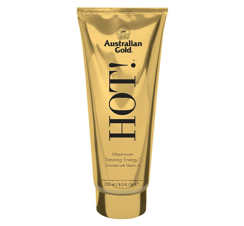 Australian Gold Hot! cream for tanning in the solarium