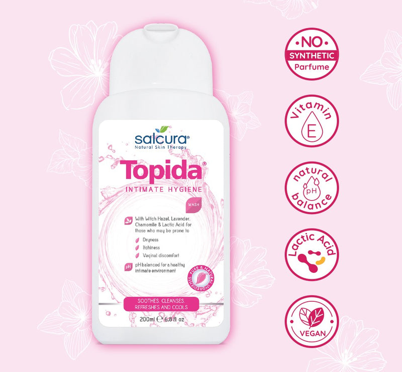 Salcura Topida Intymate Hygiene Wash intymios higienos prausiklis, 200 ml