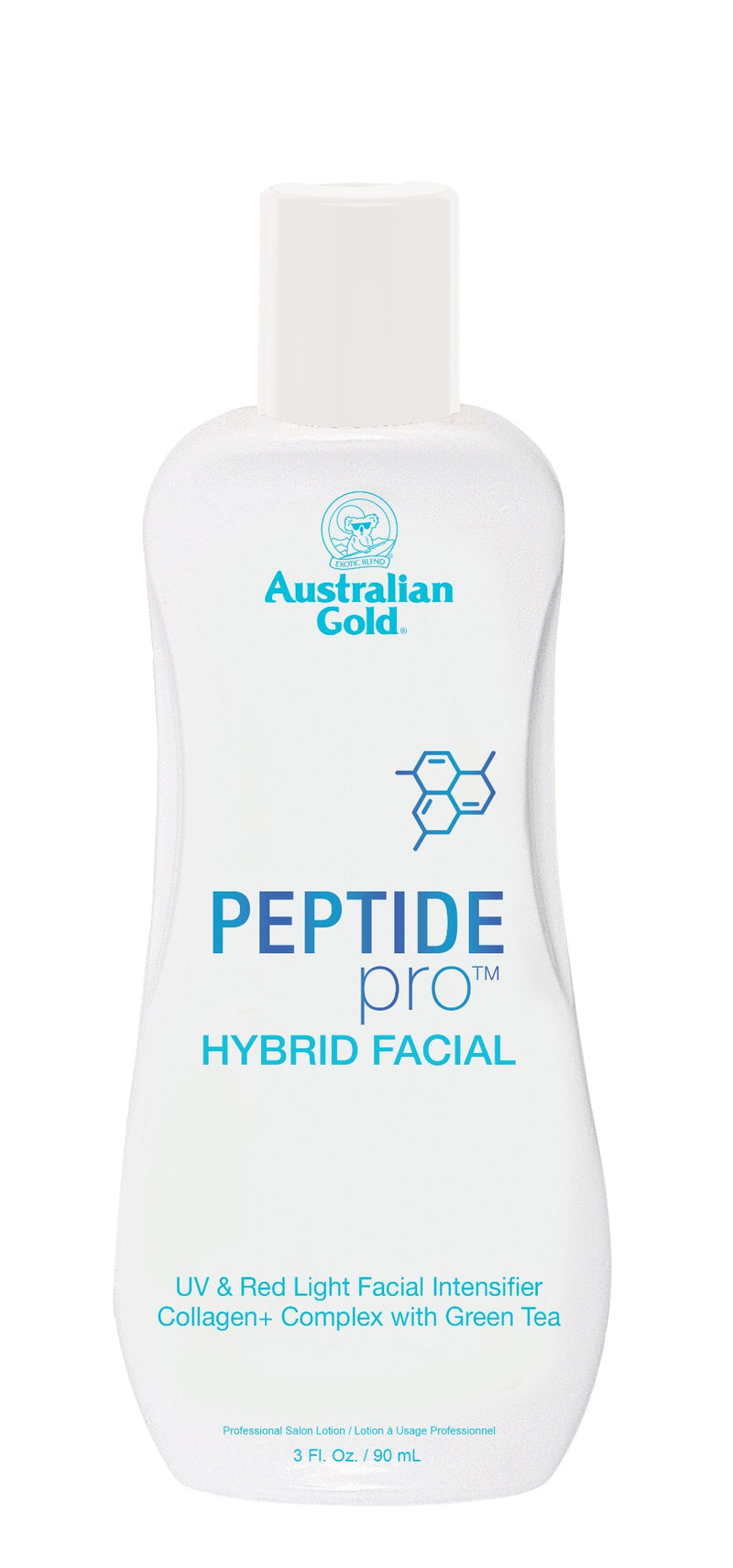 Australian Gold Peptide Pro Hybrid Facial kremas veidui deginimuisi soliariume, 90 ml