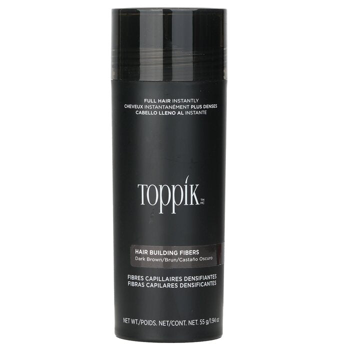 Toppik Hair Building Fiber пудра для эффекта волос, темно-коричневый, 55 г