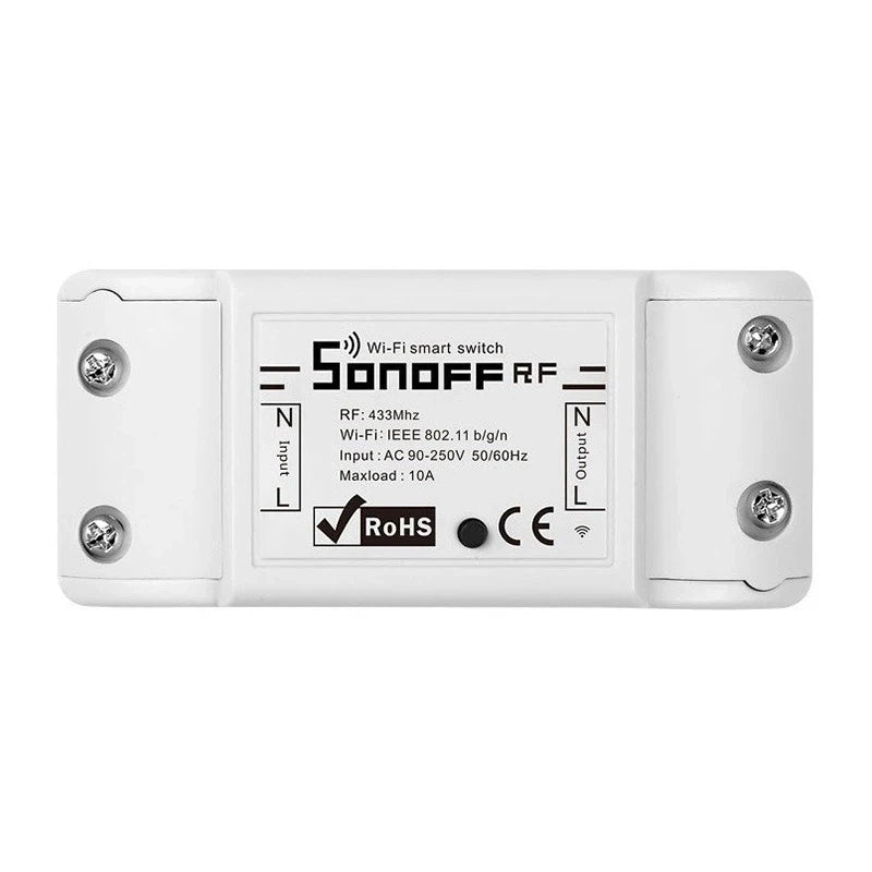 Smart switch WiFi + RF 433 Sonoff RF R2 (NEW), Inteligentny przełącznik WiFi + RF 433 Sonoff RF R2 (NEW)