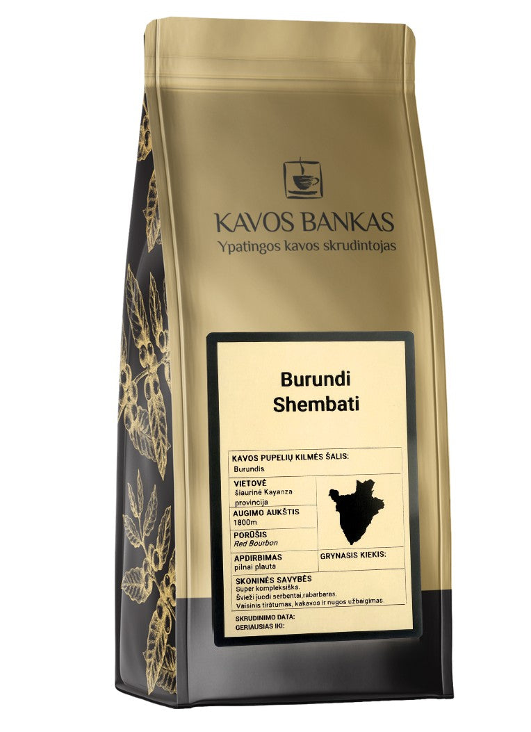Kavos Bankas Burundi Shembati Kavos pupelės 500 g