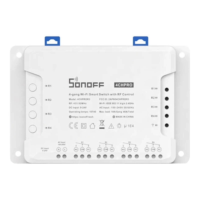 Smart switch WiFi SONOFF 4CHPROR3, Inteligentny przełącznik WiFi SONOFF 4CHPROR3