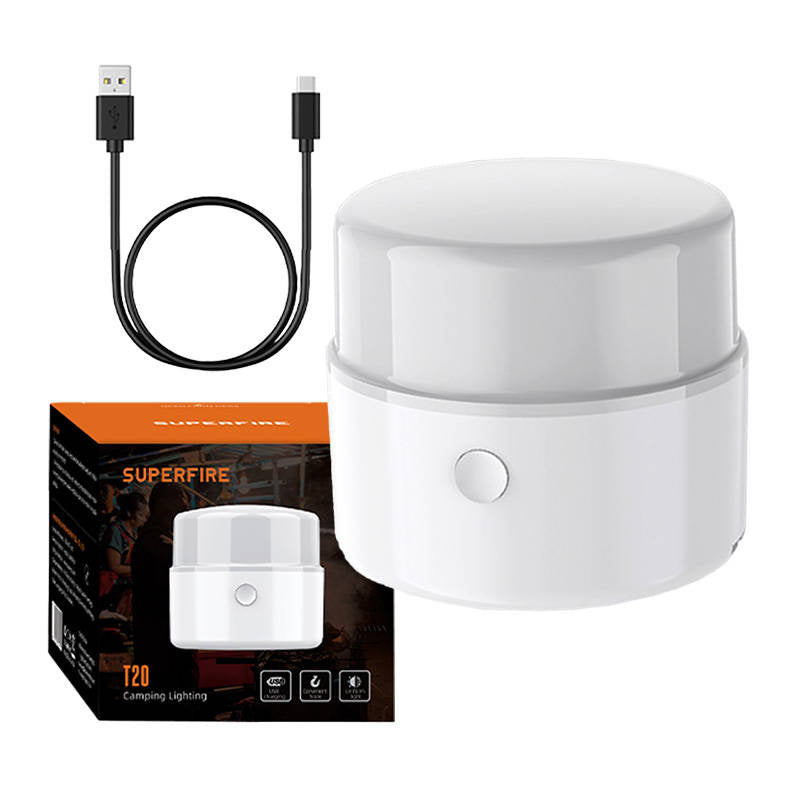 Camping lamp Superfire T20, 180lm, USB, Lampa kempingowa Superfire T20, 180lm, USB