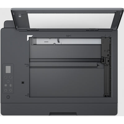 Принтер HP SmartTank 580 «все в одном» — цветные чернила формата A4, печать/копирование/сканирование, Wi-Fi, 22 стр./мин, 400–800 страниц в месяц 