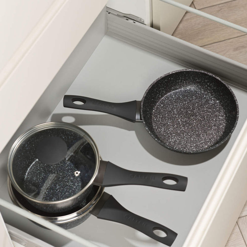 Salter BW10691BRMFOB Megastone Thermo Collar 20cm Frying Pan