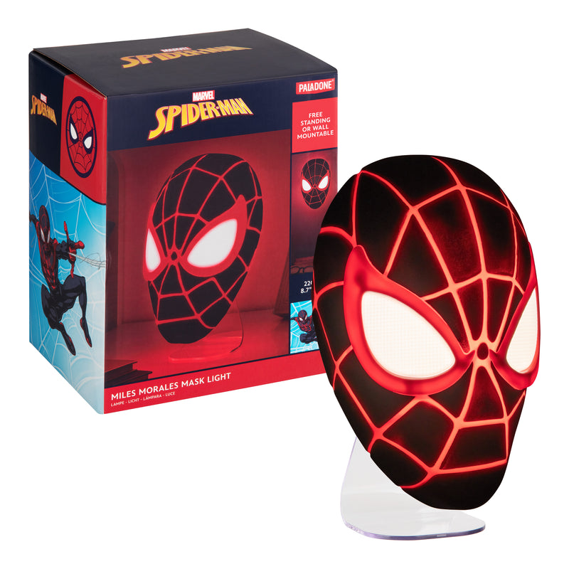 Paladone Spiderman Miles Morales Mask Light