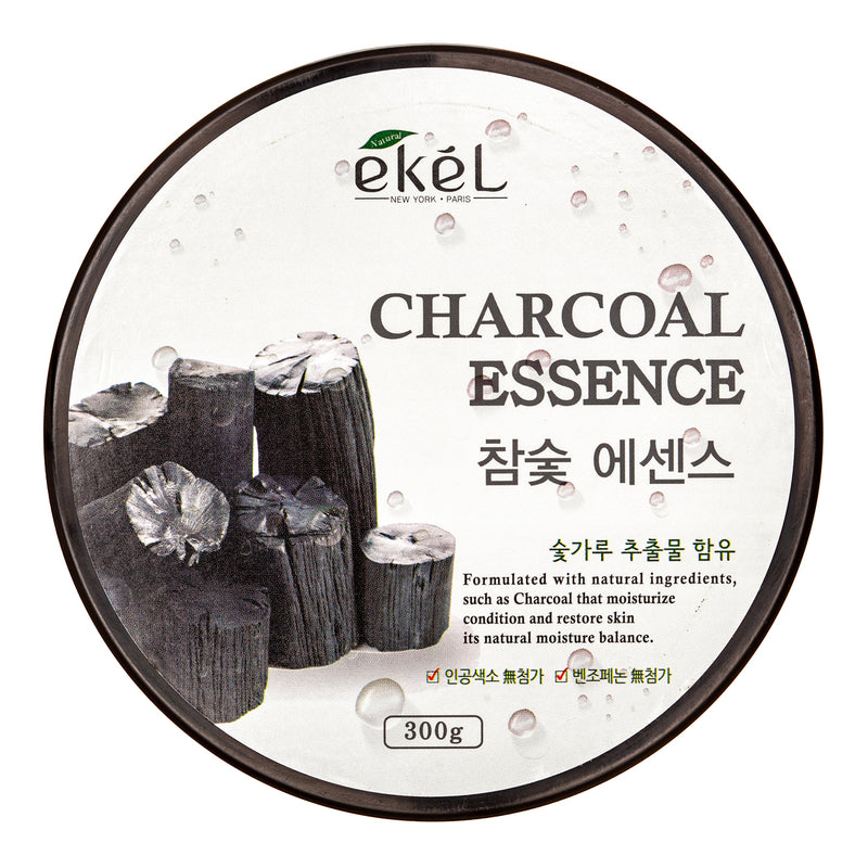 Ekel Soothing Gel Charcoal Soothing body gel with activated charcoal, 300 g.