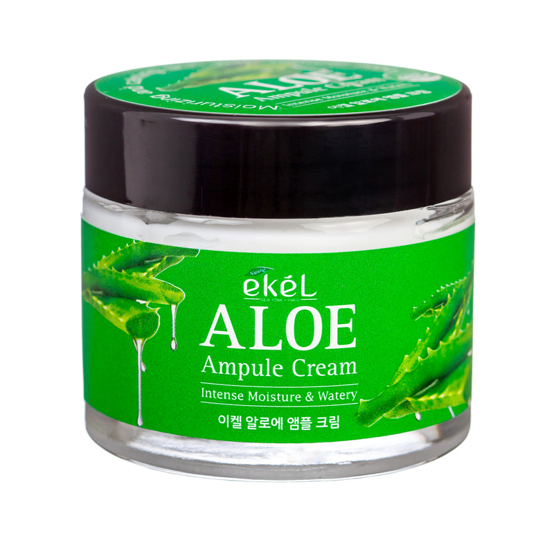 Ekel Ampule Cream Aloe Крем для лица с алоэ, 70 мл.