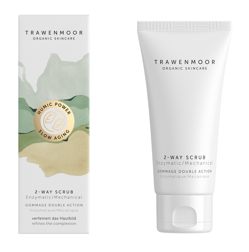 Trawenmoor by Dr. Spiller 2-WAY SCRUB - Organiškas daugiafunkcinis 2in1 šveitiklis, 50ml
