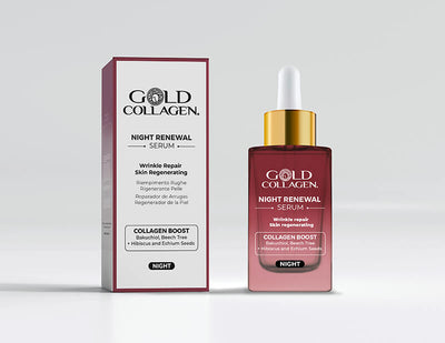 Сыворотка, стимулирующая ночное обновление Gold Collagen (Night Renewal)