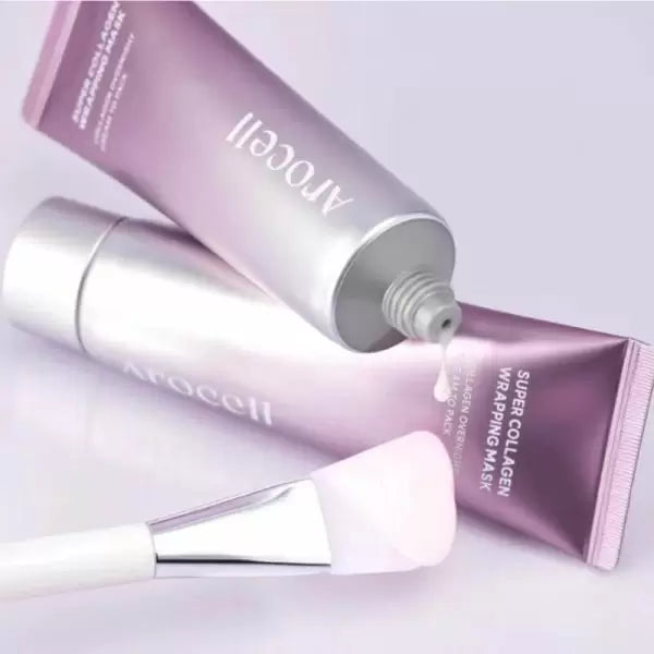 Arocell Super Collagen Wrapping Mask veido kaukė su kolagenu 80ml