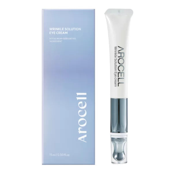 Arocell Wrinkle Solution Eye Cream paakių kremas su masažine galvute 15 ml