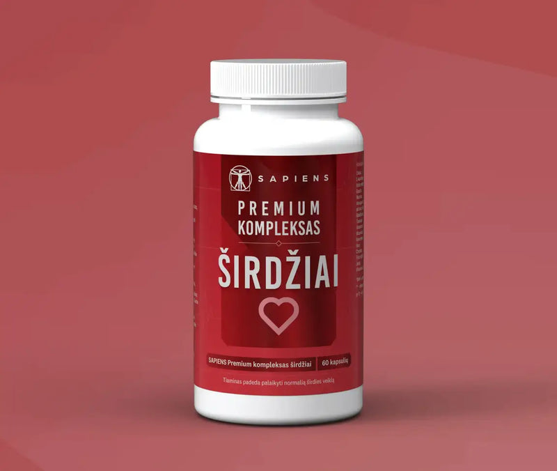 Sapiens Premium kompleksas širdžiai