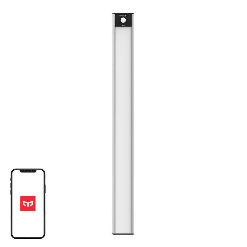 Yeelight Closet Light 40cm (Silver) 2700K, Lampka do szafy z czujnikiem ruchu Yeelight Closet Light 40cm (Srebrny) 2700K