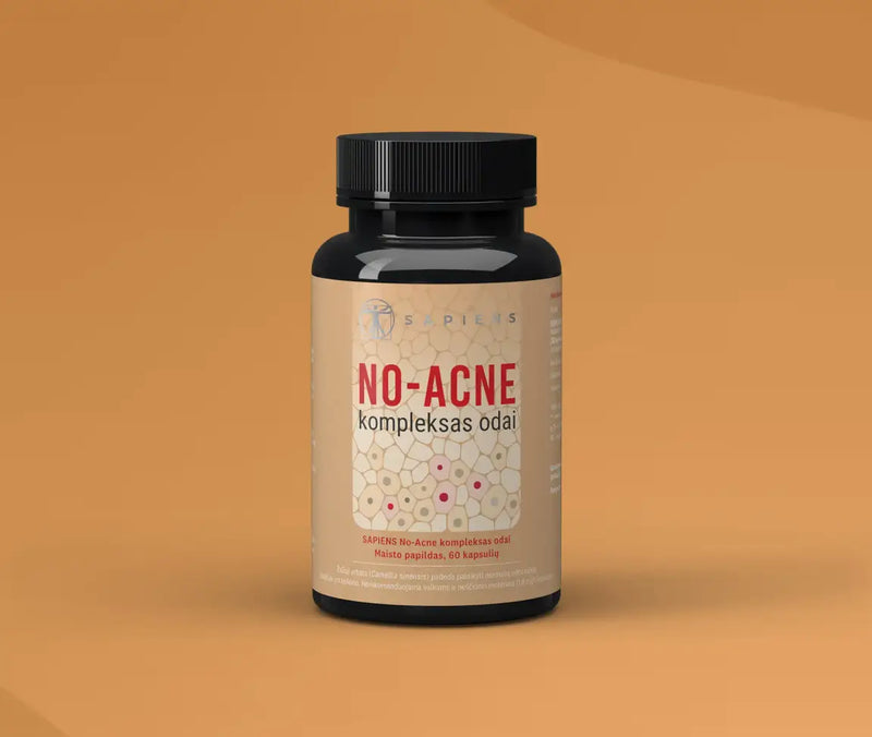 Sapiens No-Acne kompleksas odai Maisto papildas