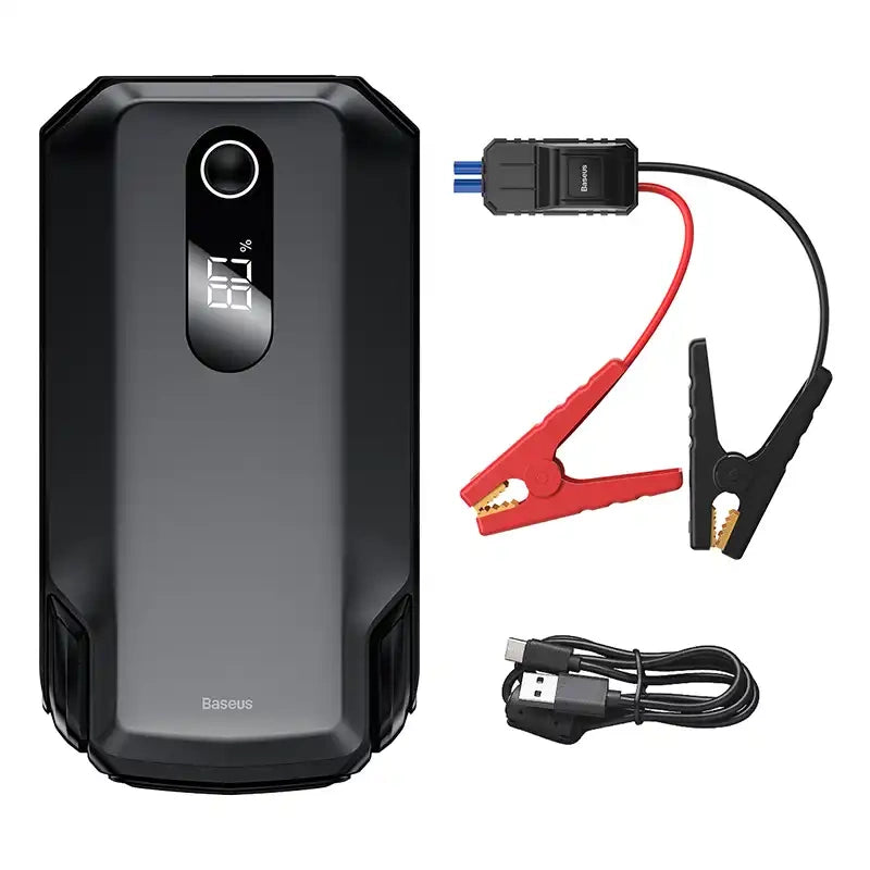 Powerbank / Baseus Super Energy Max Car Jump Starter, 20000mAh, 2000A, USB (Black), Powerbank / Rozrusznik Baseus Super Energy Max Car Jump Starter, 20000mAh, 2000A, USB (czarny)