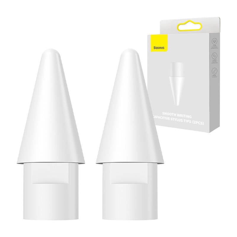 Baseus Smooth Writing Capacitive Stylus Tips, Apple Pencil 1&2 (2 pcs), Wymienne końcówki do rysika Baseus Stylus Apple pencil 1&2 (2szt)