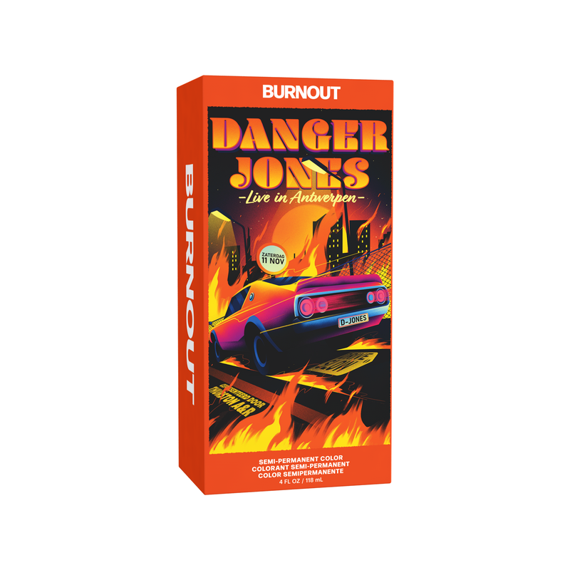 Danger Jones Burnout Orange plaukų dažai 118 ml