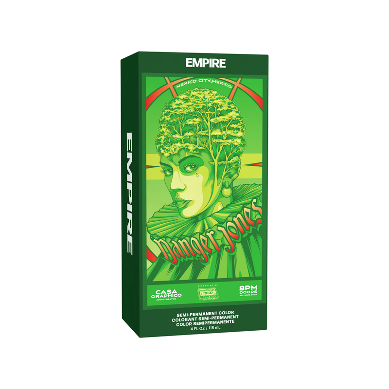 Danger Jones EMPIRE Green Plaukų dažai 118 ml
