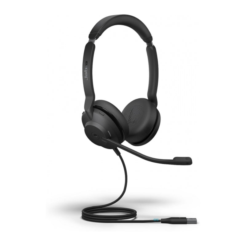 Jabra Evolve2 30 SE MS Stereo Wired Headset, USB-A, Black