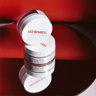 Skinlovers Brush + Deep Cleansing Mask With AHA and BHA Acids 50 ml