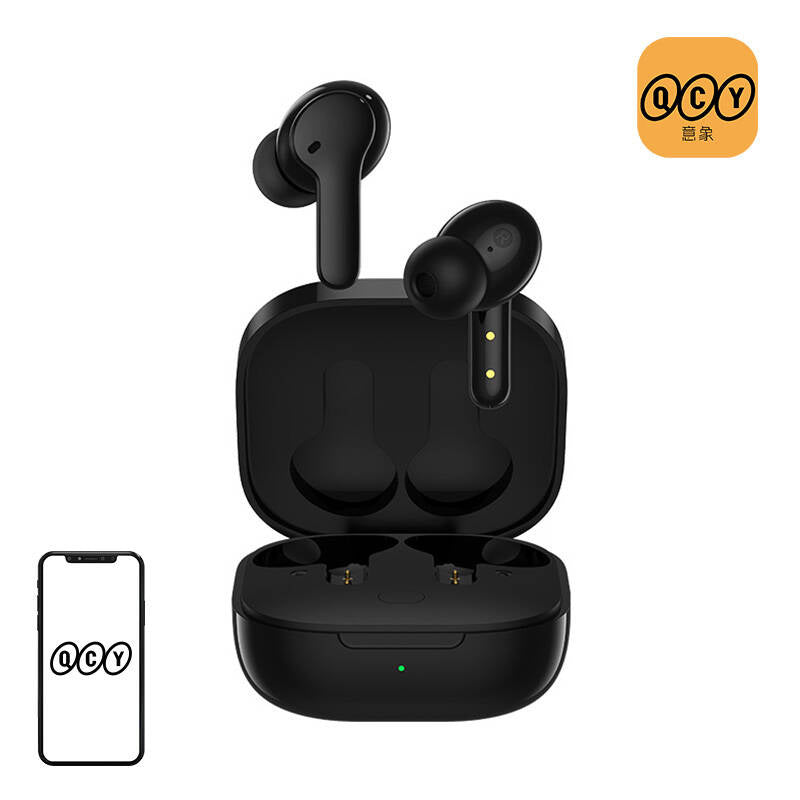 Wireless Earphones TWS QCY T13 (black), Słuchawki TWS QCY T13 (czarne)
