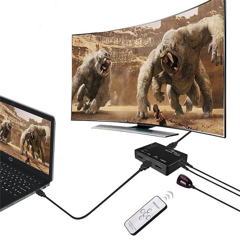 Media-Tech MT5207 5xHDMI-переключатель 4K