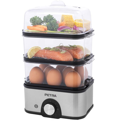 Petra PT5885VDEV2 Compact 3 Tier Steamer