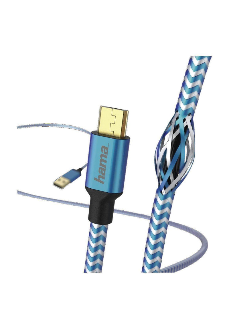 Hama 00178289 Cable USB 1.5 m USB 2.0 USB A Micro-USB B Blue