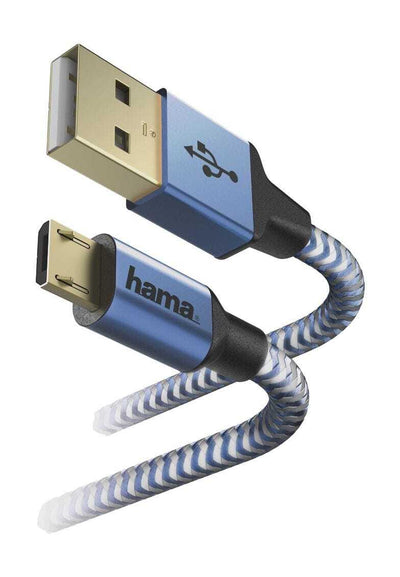 Hama 00178289 Cable USB 1.5 m USB 2.0 USB A Micro-USB B Blue