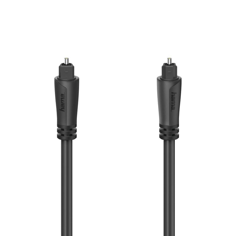 Hama 00205136 Audio Optical Fiber Cable, ODT Plug (Toslink), 5m