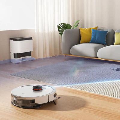 Пылесос и швабра Xiaomi ROIDMI EVE CC с чистящей основой, белая поврежденная коробка