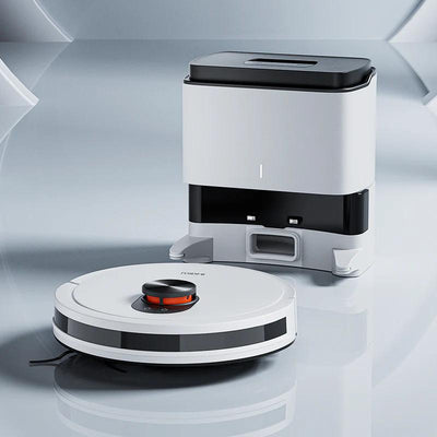 Пылесос и швабра Xiaomi ROIDMI EVE CC с чистящей основой, белая поврежденная коробка