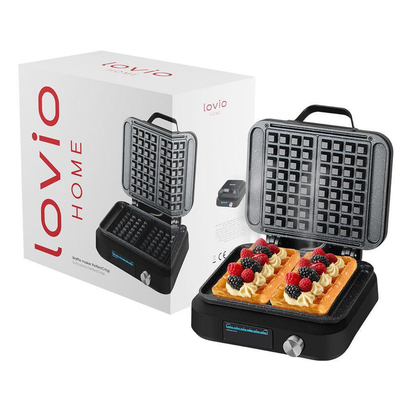Вафельница Lovio LVWF002BK 1500 Вт, черная