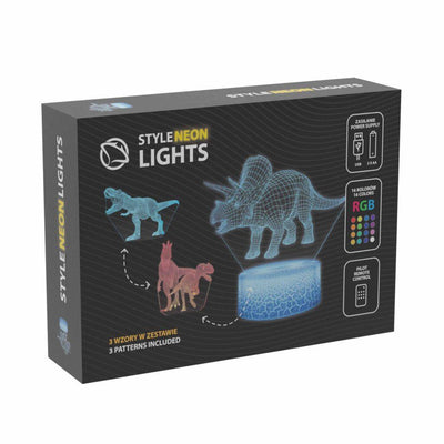 Светодиодная лампа Manta SNL117RGB Световое украшение Динозавры RGB 3D