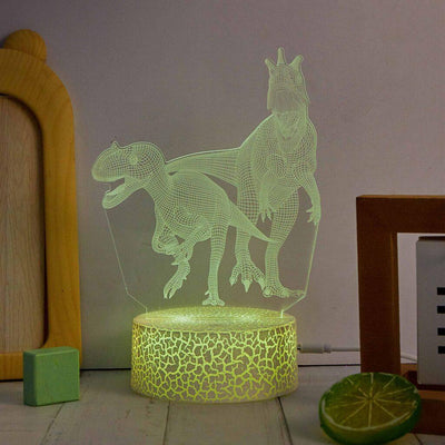 Светодиодная лампа Manta SNL117RGB Световое украшение Динозавры RGB 3D