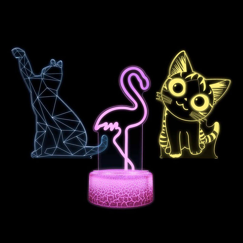 Manta SNL119RGB LED lamp Light decoration Animals RGB 3D