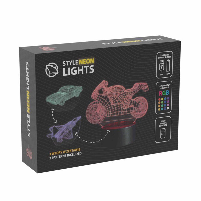 Manta SNL121RGB LED lamp Light decoration Vehicles 2 RGB 3D