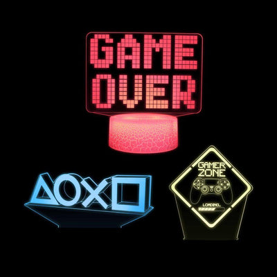 Manta SNL123RGB LED lamp Light decoration Game 3 RGB 3D