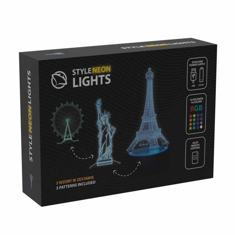 Manta SNL125RGB LED lamp Light decoration Buildings RGB 3D