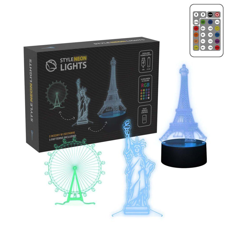 Manta SNL125RGB LED lamp Light decoration Buildings RGB 3D