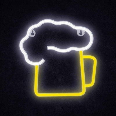 Manta SNL34YET Style Neon Lights Beer yellow/white