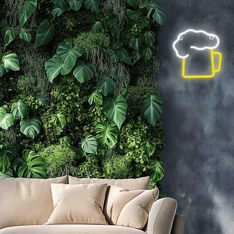 Manta SNL34YET Style Neon Lights Beer yellow/white