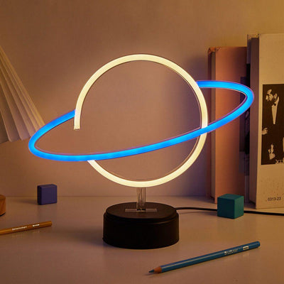 Manta SNL38BLT LED lamp Light decoration Planeta blue/white